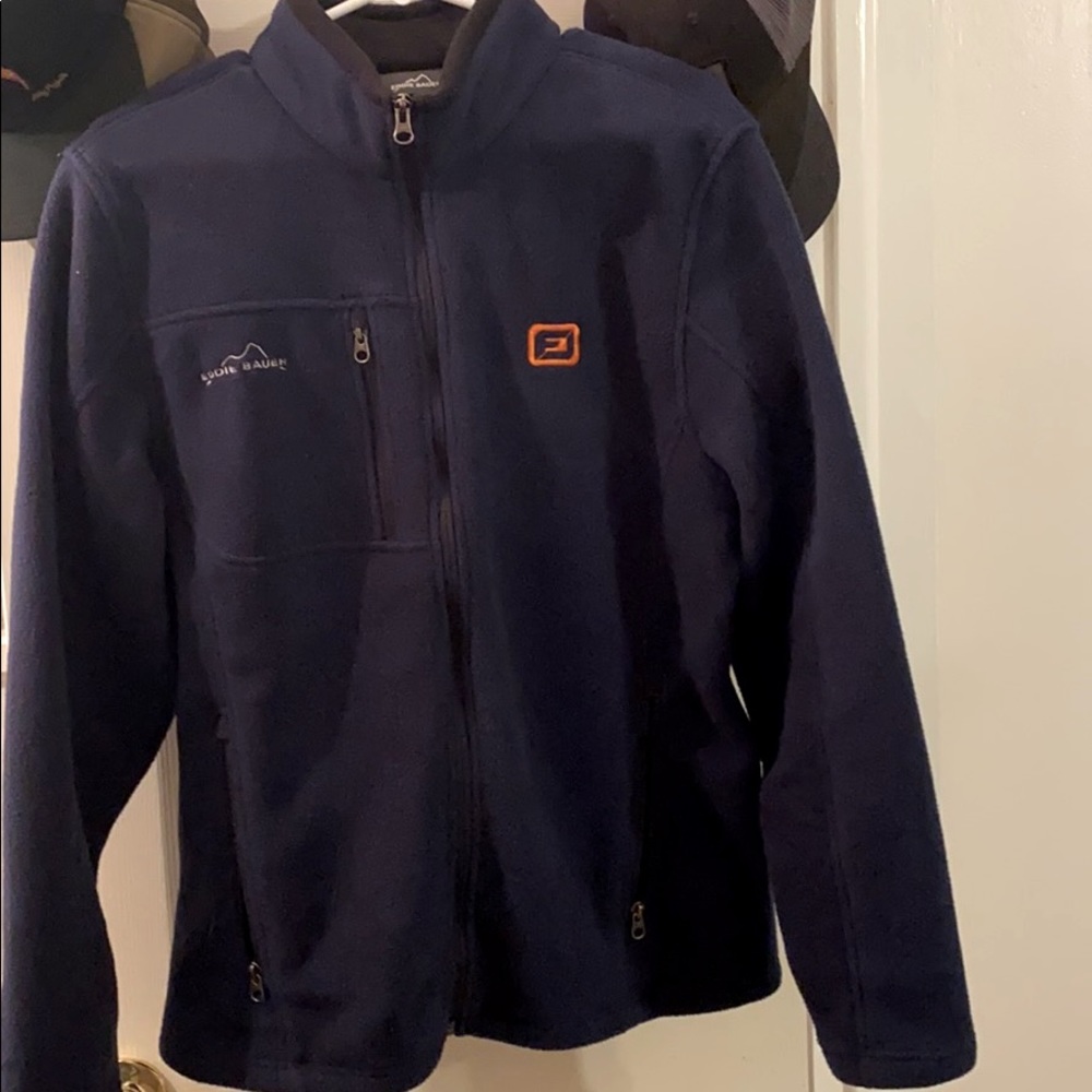 Eddie Bauer Fleece Zip Up Sweater